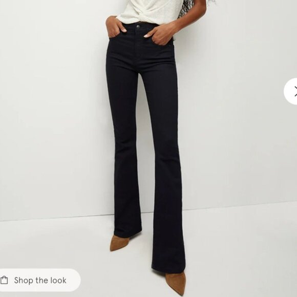 JCrew Skinny Flare Black Jeans - Picture 2 of 3
